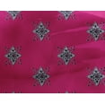 thumbnail image 4 of oneOone Georgette Viscose Fabric Floral Block Printed Fabric 1 Yard 42 Inch Wide, 4 of 4