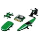 thumbnail image 1 of 5 piezas de accesorios para techo de coche, modelo a escala 1/64, miniadorno decorativo coleccionable, portaequipajes, kayak, trineo, bicicleta, 1 of 6