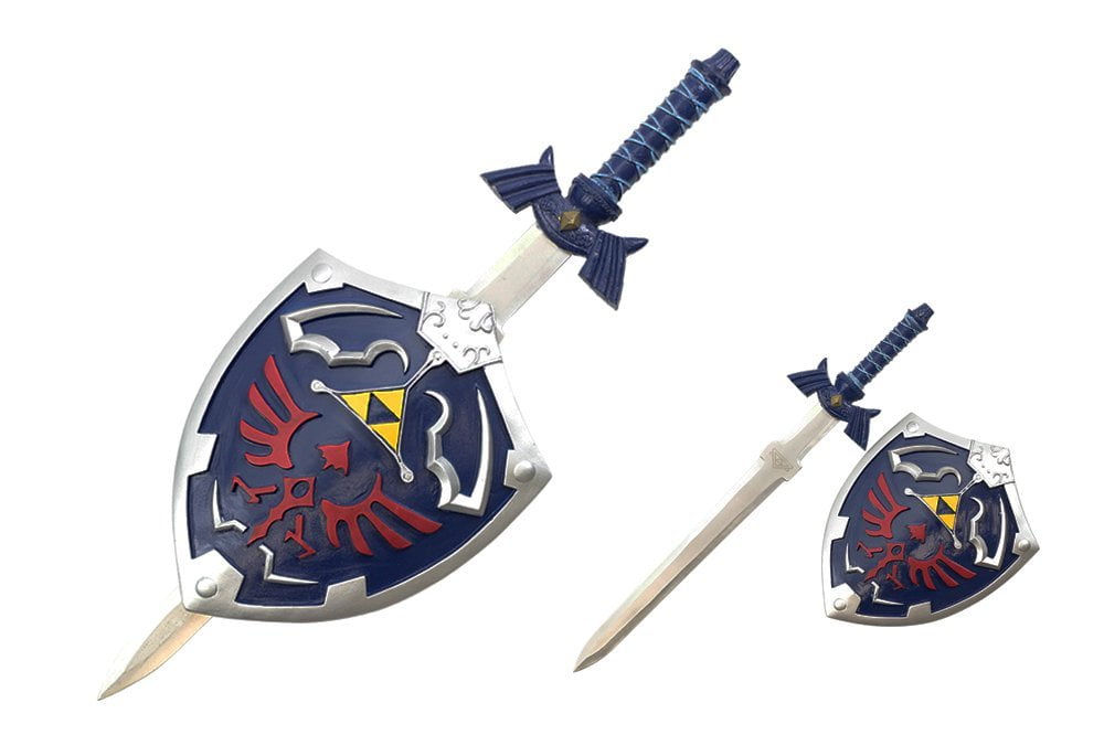 legend of zelda toy sword and shield