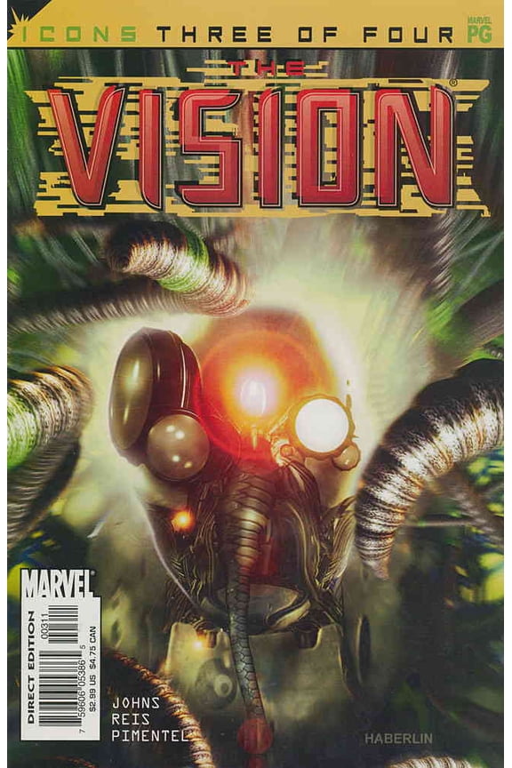 Avengers Icons: The Vision #3 VF ; Marvel Comic Book