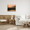 thumbnail image 2 of Stupell Industries Sunset over Mountain Peaks Nature Photography Gallery Wrapped Canvas Print Wall Art, 30 x 24, 2 of 7