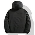 thumbnail image 4 of sususu Men's Insulated Hooded with Heating Technology for Extreme Cold Weather and Comfortable Outdoor Activities - Black, 4 of 5