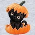 thumbnail image 2 of CafePress - PD Moreno's Halloween Black Kitty - Cute Infant Bodysuit Baby Romper - Size Newborn - 24 Months, 2 of 3