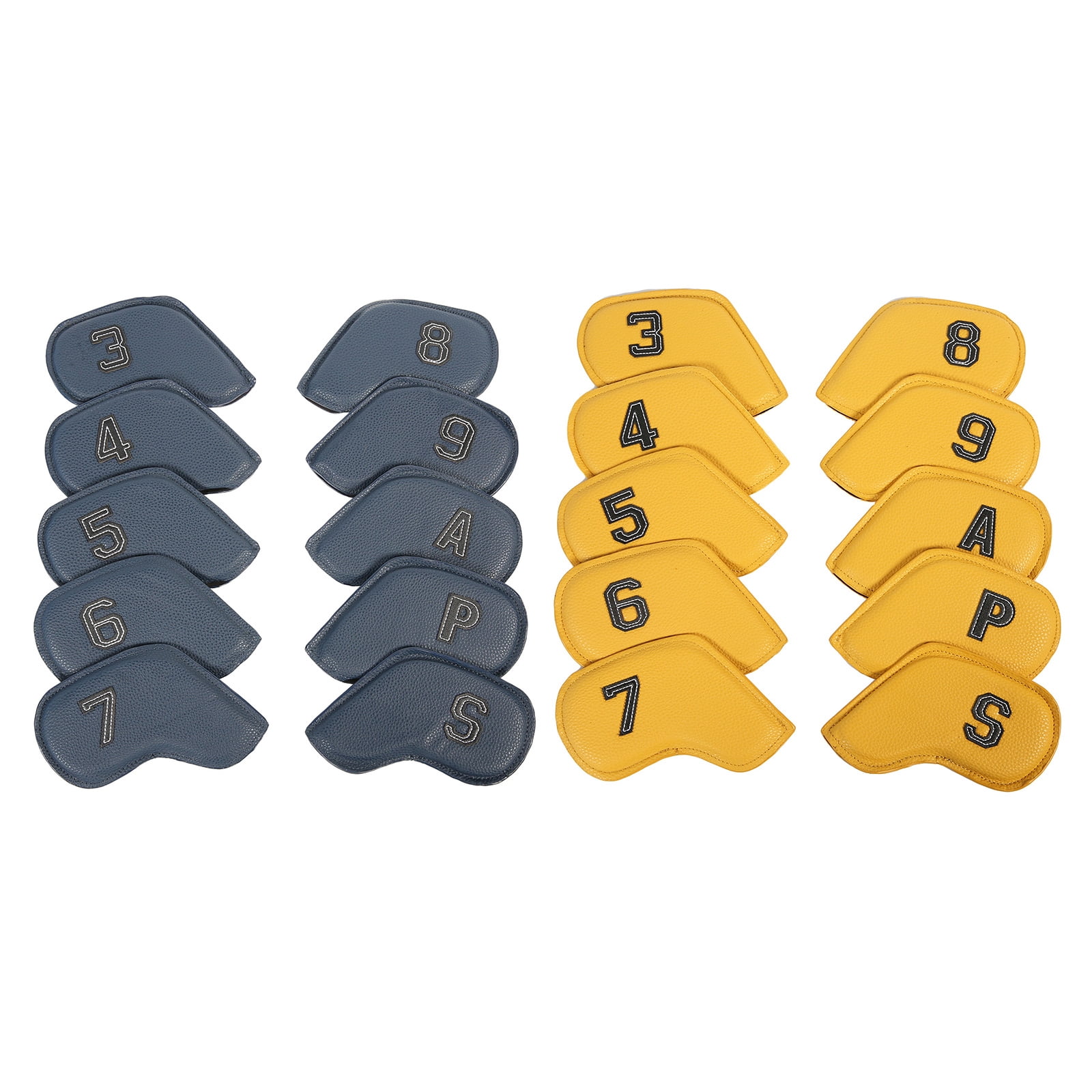10Pcs Golfs Mallets Putter Headcover Golfs Club Head Covers Men Women Golfs Driver Golfs Club Covers Iron Headcover