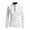 White, variant on HCYSFG Womens Printed Polo Shirts Neck Long Sleeve Quarter Zip Slim Fit Athletic Golf Shirt Everyday Wear Workout Tops