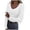 White, variant on PMVFHDE Womens Tops Square Neck Long Sleeve Slim Fit Basic Shirt Ribbed Thermal Undershirt Tee Casual