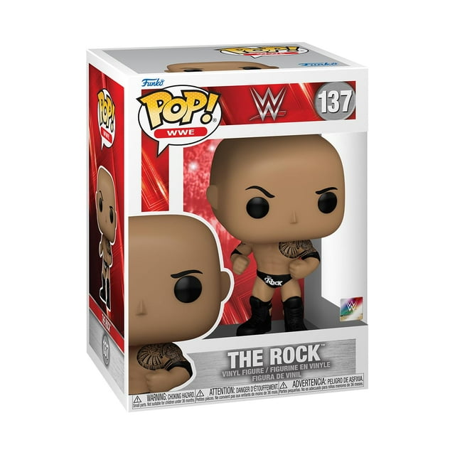 ¡Funko Pop! Figura de vinilo de The Rock por el 60 aniversario de la WWE