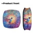 thumbnail image 2 of HELLHERO Colorful Hummingbird Rollator Seat Back Cover for Elder Breathable Back Rest Covers and The Elderly Dust Proof Walker Protection, 2 of 7