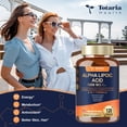 thumbnail image 4 of (2 paquetes) Cápsulas de suplemento de ácido alfa lipoico de 1000 mg de ALA, 4 of 9
