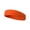Orange, variant on Wide Elastic Sweatband for Men and Women Moisture Wicking Headband for Fitness Sports and Gym
