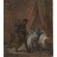 thumbnail image 3 of Robert Smirke 20x22 Black Modern Framed Museum Art Print Titled - One from Illustrations to Shakespeare, 3 of 5