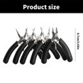 thumbnail image 3 of Pack of 5 Jewelry Crafting Pliers Jewelry Pliers Set Round Nose Pliers Chain Nose Pliers Jewelry Making Tool for Jewelry, 3 of 4