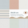 thumbnail image 4 of Papel para álbumes de recortes Naszonus Boho 2, 30 cm x 30 cm, 160 g/m², 28 hojas, 4 of 7