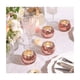 thumbnail image 5 of Portavela Cristal Candelabro Mesa Adorno Boda Decoración 6 pzs rosa, 5 of 5