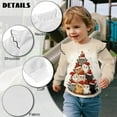 thumbnail image 7 of Xoenoiee Christmas Cat Tree Print Toddler Baby Girl Long Sleeve Ruffle Sweatshirt Crewneck Pullover Tops Basic Oversized Sweater Shirts Kid Fall Clothes, Size 3-4 Years, 7 of 7