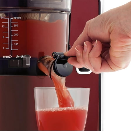 Omega - Vertical Slow Masticating Juicer - Red