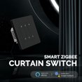 thumbnail image 3 of El interruptor de cortina inteligente ZigBee funciona con el interruptor de cortina inalámbrico Alexa/Google Home, 3 of 9