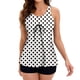 thumbnail image 2 of Trajes de baño de dos piezas para mujer Traje de baño con control de barriga Tankini Ropa de playa Traje de baño Fridja  nalpqowj54734, 2 of 4