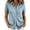 Light Blue, variant on Blouses for Women Dressy Casual Linen Collared Short Sleeve Shirt Rolled Cuff Button Down Summer Blouse Loose Fit Solid Color Top (Light Blue,S)