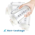 thumbnail image 4 of Boieioe Vasos mezcladores para batidos de proteínas Botella mezcladora de proteínas de 20 oz, a prueba de fugas, el mezclador perfecto para el gimnasio, botella pre-entrenamiento, vaso coctelera, bati, 4 of 5