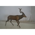 thumbnail image 6 of Nifao Running Deer Bronze Statue – Home Decor Sculpture, 15"L x 4"W x 13"H, 6 of 8