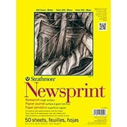 Strathmore 24" x 36" Rough Tape Bound Newsprint Pad