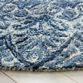 thumbnail image 3 of SAFAVIEH Marquee Georgiana Floral Area Rug, Blue/Grey, 6' x 6' Round, 3 of 8