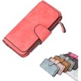 thumbnail image 1 of Cartera popular, Carteras populares para mujeres, Carteras múltiples retro glamorosas, Múltiples ranuras para tarjetas, Gran capacidad, 1 of 7