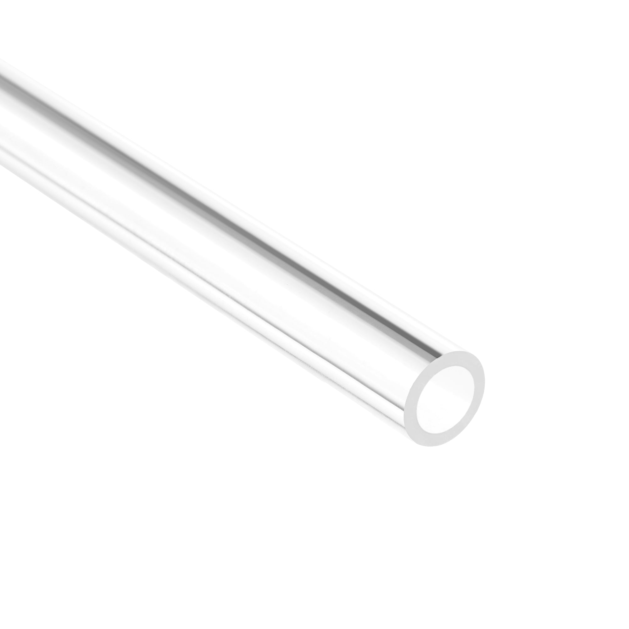 Unique Bargains Rigid Acrylic Round Tubes 0.24" ID x 0.31" OD x 19.69" L