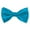 Turquoise, variant on Solid Turquoise Blue Men's Pre-Tied Bow Tie