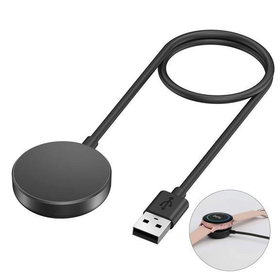 Compatible with Samsung Watch Charger,Galaxy Watch 7/6/5/4 Charger Cable Dock USB Replacement for Samsung Galaxy Watch 7/6/6 Classic/ 5/5 Pro/4/4 Classic/3/Active 2/Active