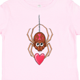 thumbnail image 4 of Inktastic Cute Valentine Spider with Heart Boys or Girls Toddler T-Shirt, 4 of 5