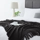 thumbnail image 5 of Manta para sofá con textura de punto en color terracota y óxido, con borlas, acogedora manta tejida de estilo rústico para sofá, cama, silla, patrón de ondas, decoración otoñal, 50 x 60 pulgadas, 5 of 5