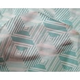 thumbnail image 4 of oneOone Silk Tabby Fabric Stripe Geometric Print Fabric By The Yard 42 Inch Wide, 4 of 4