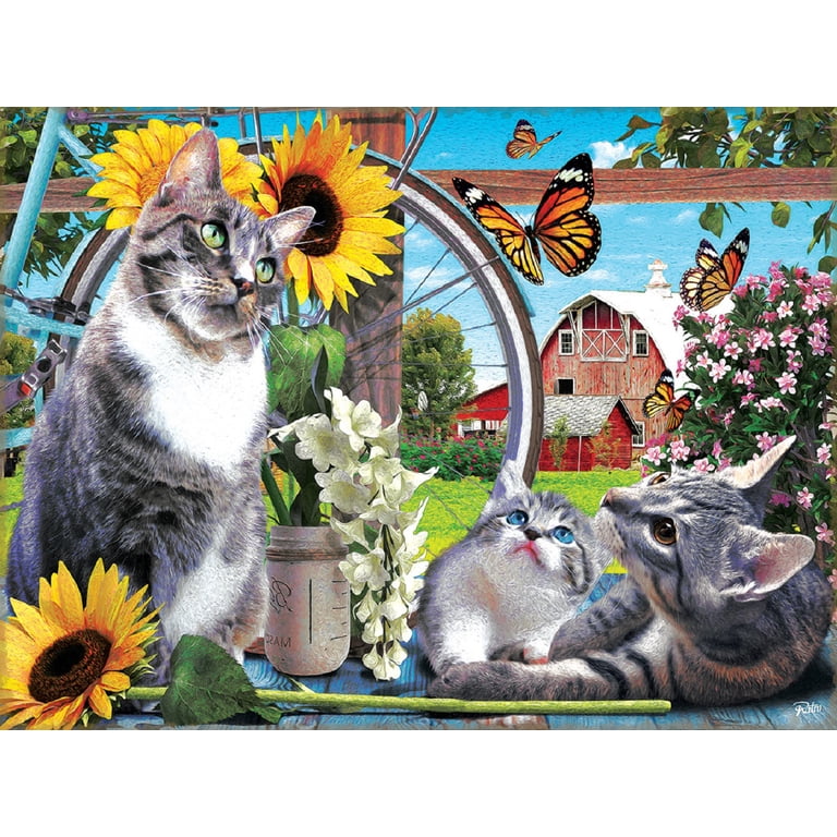 SUNSOUT INC - Chicken Coop - 1000 Pc Jigsaw Puzzle By Artist: Lori
