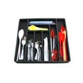 thumbnail image 3 of Polar Whale Giant Flatware Silverware Drawer Organizer Premium Dividers for Cutlery Forks Knives Spoons Serving Utensils Non-Slip Waterproof Tray Insert  19 X 18 Inches 8 Slot Extra Deep, 3 of 8