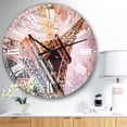 thumbnail image 2 of DesignArt Paris Eiffel TowerParis Large Wall Clock, 2 of 2