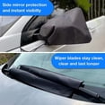 thumbnail image 2 of 5 pack Side View Mirror Cover with Wiper Cover | Winter Protection Cover for Snow and Ice | Universal Fit for Cars, SUVs, Trucks, 2 of 5