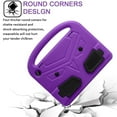 thumbnail image 7 of Fire HD 10 Plus Tablet Case, Amazon Fire HD 10 Case (Only Compatible with 11th Generation, 2021 Release),Dteck Kids Friendly Lightweight Handle Stand Case with Screen Protector,Purple, 7 of 7