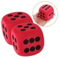 thumbnail image 2 of Shisuyan 2pcs Large Foam Dice For Kids Classroom Activities Party Games Big Eva Dice Set Foam Dice Prop Party Game Foam Dice For Interactive Learning And Entertainment, 2 of 9