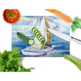 thumbnail image 2 of Rock my Boat Sailboats Glass Cutting Board Large, 2 of 2