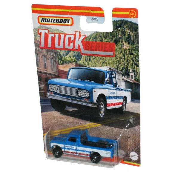 Matchbox Truck Series (2021) Blue '62 Nissan Junior Toy Vehicle 8/12