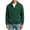 a01Green, variant on LODIENY Men Waffle Button Down Cardigan Sweater with Pockets Long Sleeve Collared Relaxed Fit Big and Tall (S-5XL) Knit Tops Green M