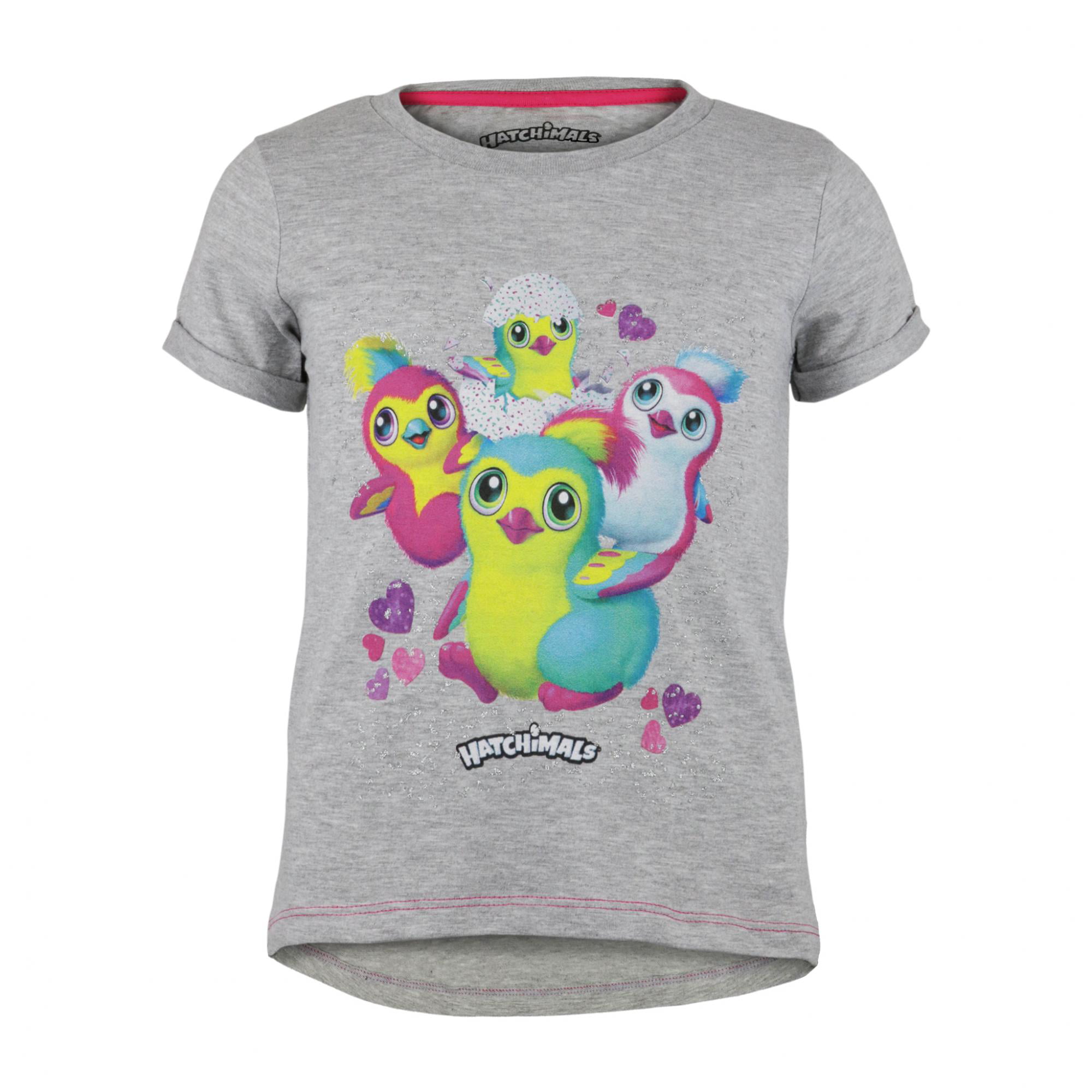 Hatchimals Penguala Mädchen-T-Shirt  Official Merchandise 