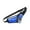 Blue, variant on Multifunctional Waist Pack, Waterproof Hydration Belt with Water Bottle Holder, Adjustable Fanny Pack for Running, Hiking, Walking, Cycling