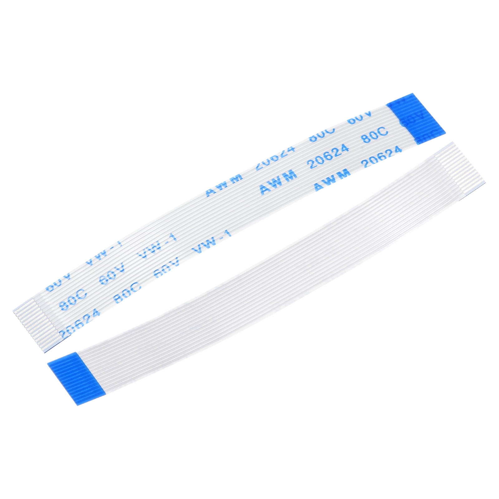 Uxcell 64pins Flexible FPC FFC Ribbon Cable  A Type  PE Pe White 5pcs - View #3