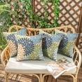 thumbnail image 2 of Outdoor Throw Pillow Covers 20x20 Inch Waterproof Spring Summer Floral Art Modern Classic Outdoor Pillow Covers for Patio Funiture Garden Couch, 2 of 7