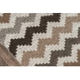 thumbnail image 3 of Momeni Striped Chevron Modern Area Rugs, Multi-color,2'x3', 3 of 5