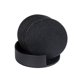 thumbnail image 3 of 6-Pack - Leather Coasters - Glass Base Black, 3 of 4
