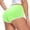 Mint Green, variant on QIJUNTUO ​Women's Sporty Booty Shorts High Waisted Workout Shorts Breathable Athletic Yoga Shorts For Gym Running Fitness​ Black